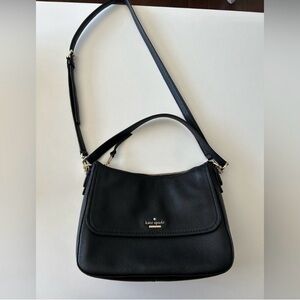 NWOT Kate Spade black leather bag